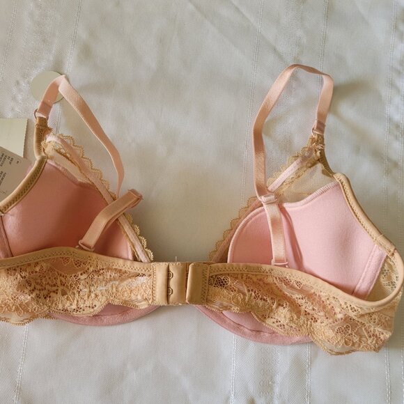 COSMOPOLITAN 36B Choice Underwire Lace Dot Convertible Straps Bra NWT - Picture 4 of 7